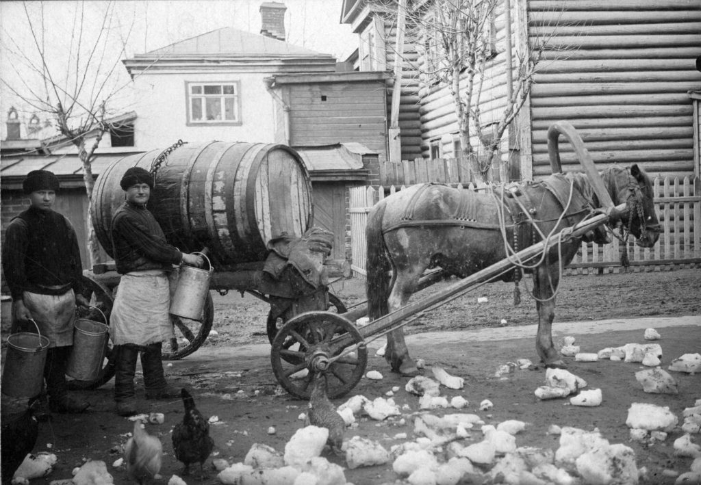 Водовозы в Царской России